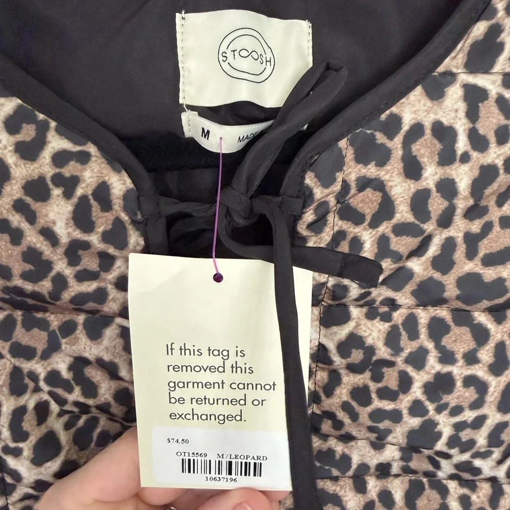 NWT Bohme Armani Leopard Jacket | Size Medium - Picture 2 of 6